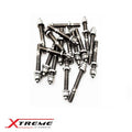 BLOX Racing M8X1.25X65mm SIngle Piece - Titanium BXFL-00309-SP-TI