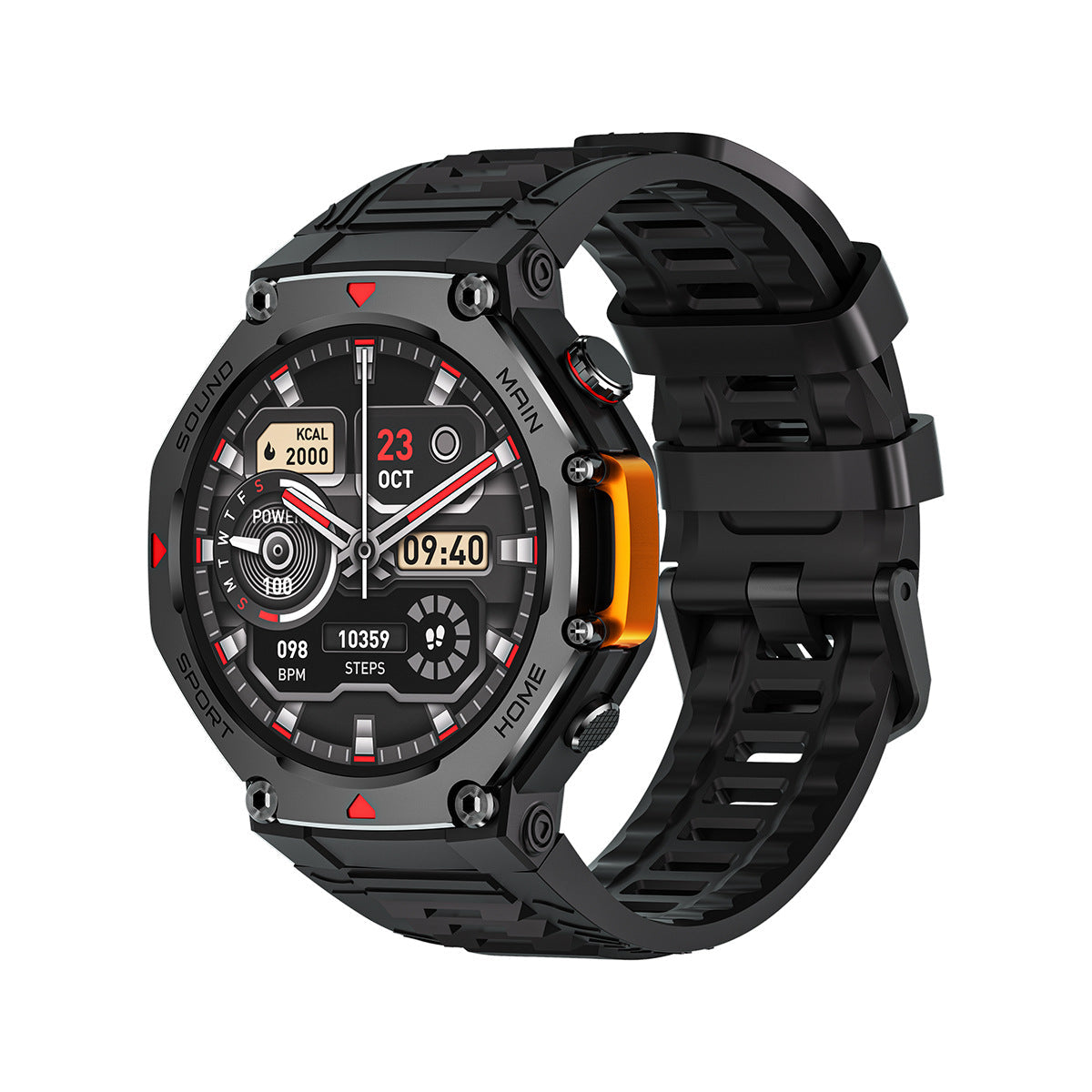 New 5ATM Water-Resistant Sports Smartwatch