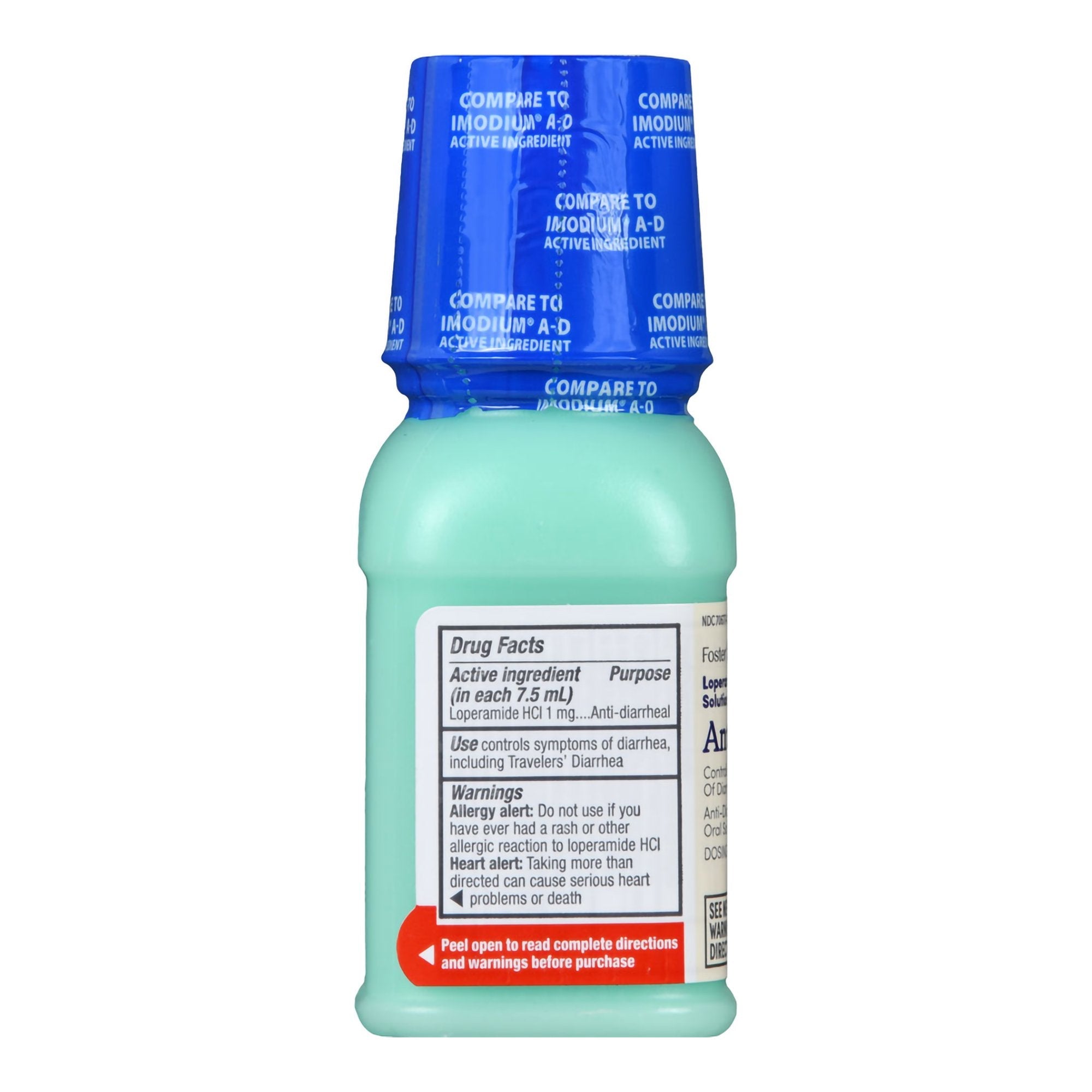 Foster & Thrive™ Anti-Diarrheal 1 mg per 7.5 mL Loperamide Oral Solution, Mint 70677110701