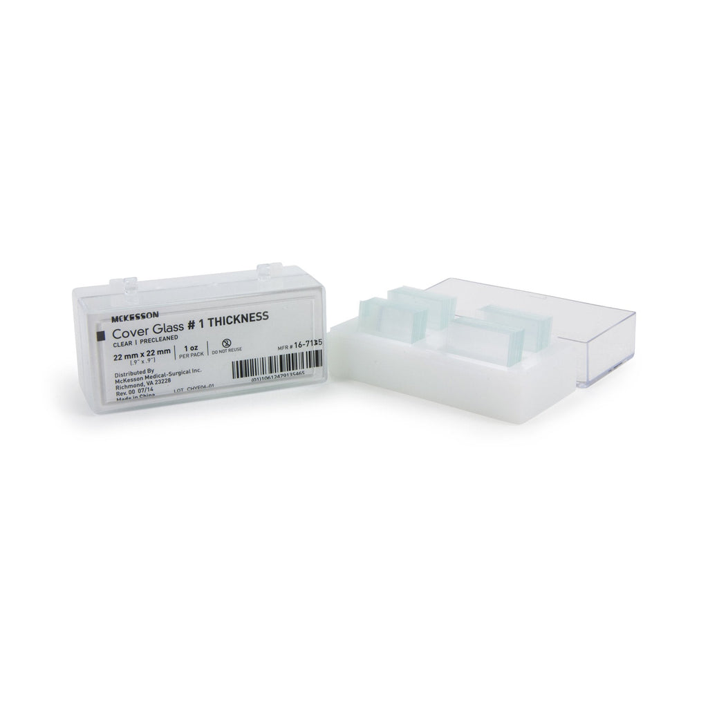 McKesson Cover Glass, 22 x 22 mm 16-7135
