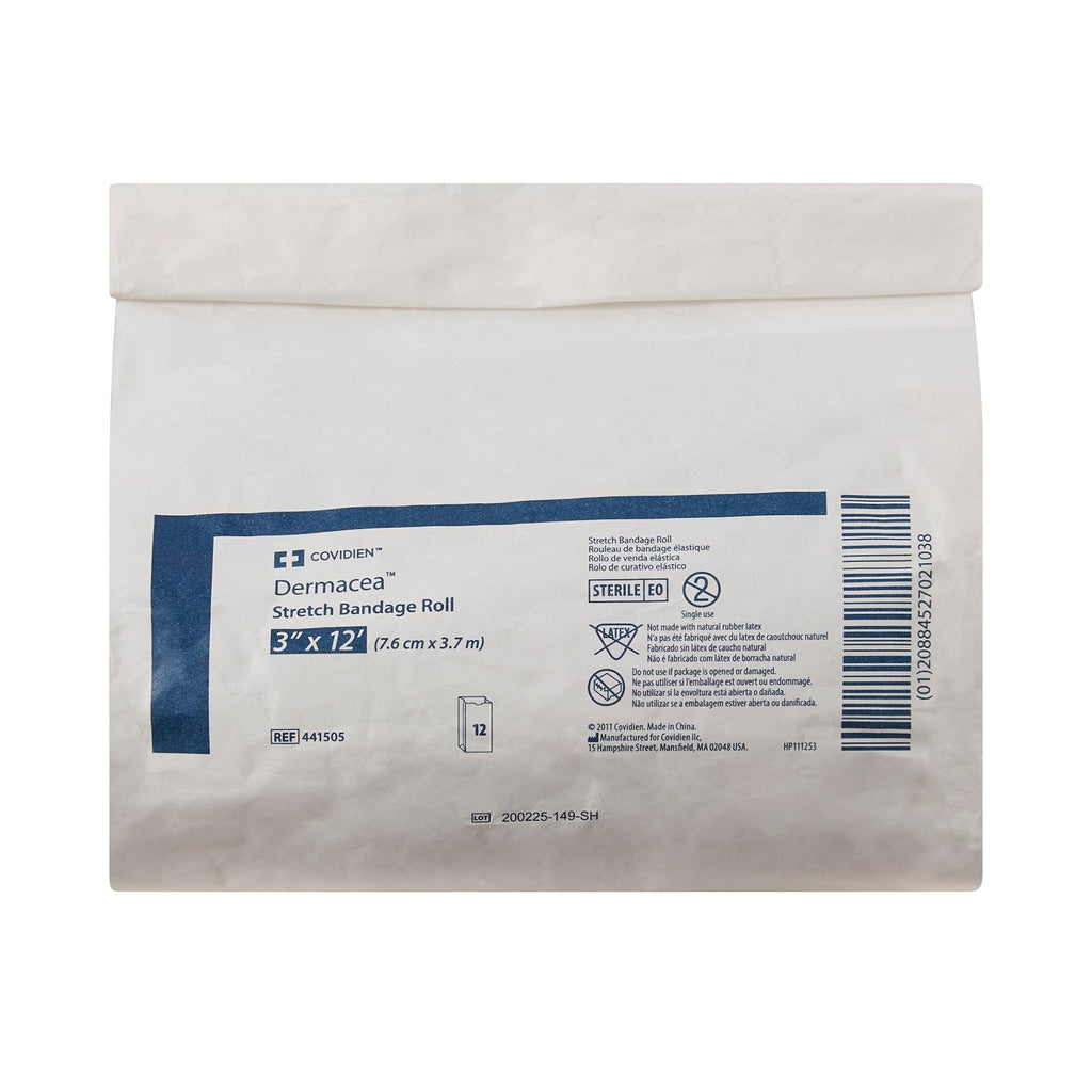 Dermacea™ Sterile Conforming Bandage, 3 Inch x 4 Yard, 1-Ply 441505