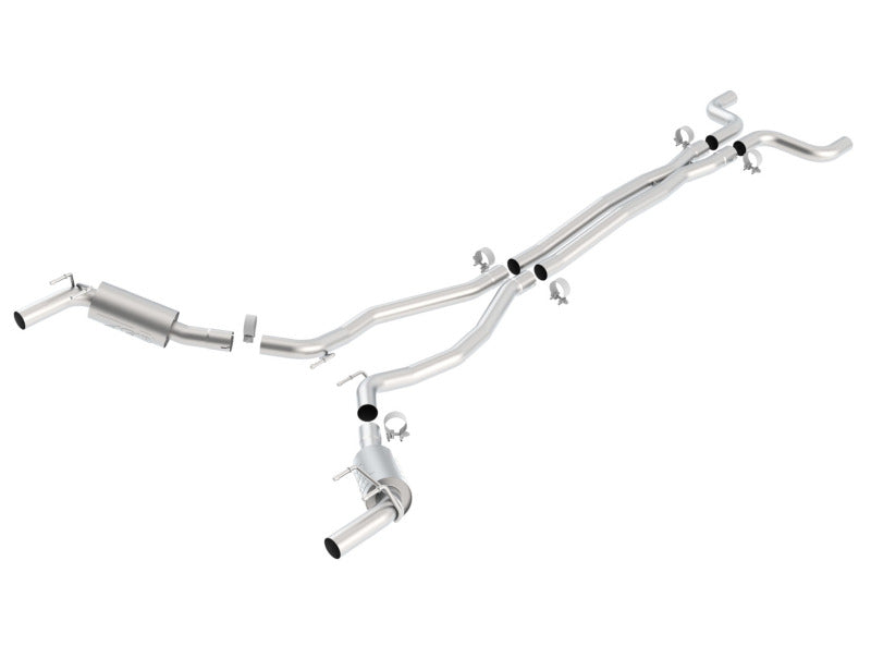 Borla 10-13 Chevy Camaro SS 6.2L V8 ATAK Catback Exhaust Incl. X Pipe works w/GFX Package 140378