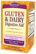 Nature's Secret Gluten and Dairy Digestive Aid, Digestive Enzyme Supplement, 50 Capsules