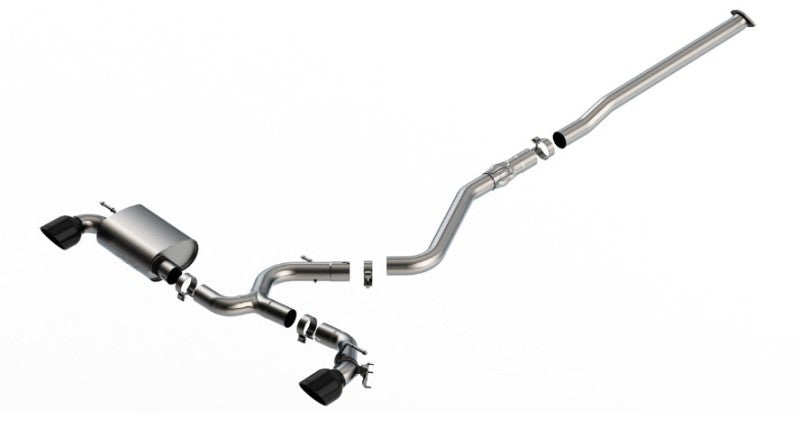 Borla 22-23 Hyundai Kona N 2.0L 4 CYL. Turbo AT/MT ATAK Catback Exhaust Black Chrome 140926BC