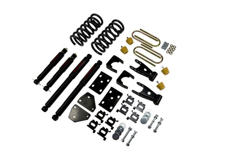 Belltech 02-05 Dodge Ram 1500 (Quad Cab) 2" F/5" R W/ ND2 Shocks