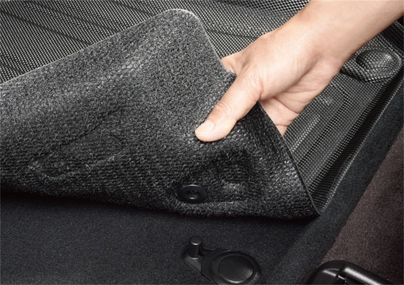 3D MAXpider 15-22 Ford F150 Supercrew Hybrid Insert Kagu 1st Row Floormat for L1FR08304609 - Black SLFR083