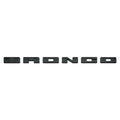 Ford Racing 2021+ Bronco Grille Lettering Overlay Kit - Black M-1447-BLMB
