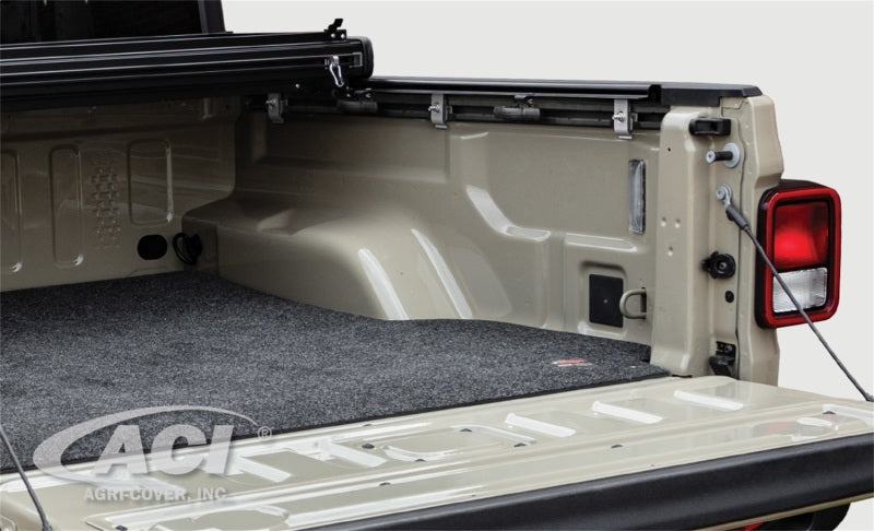 Access LOMAX Pro Series Tri-Fold Cover 2020 Jeep Gladiator 5ft (w/ Trail Rail) Box Diamond Plate B0070029