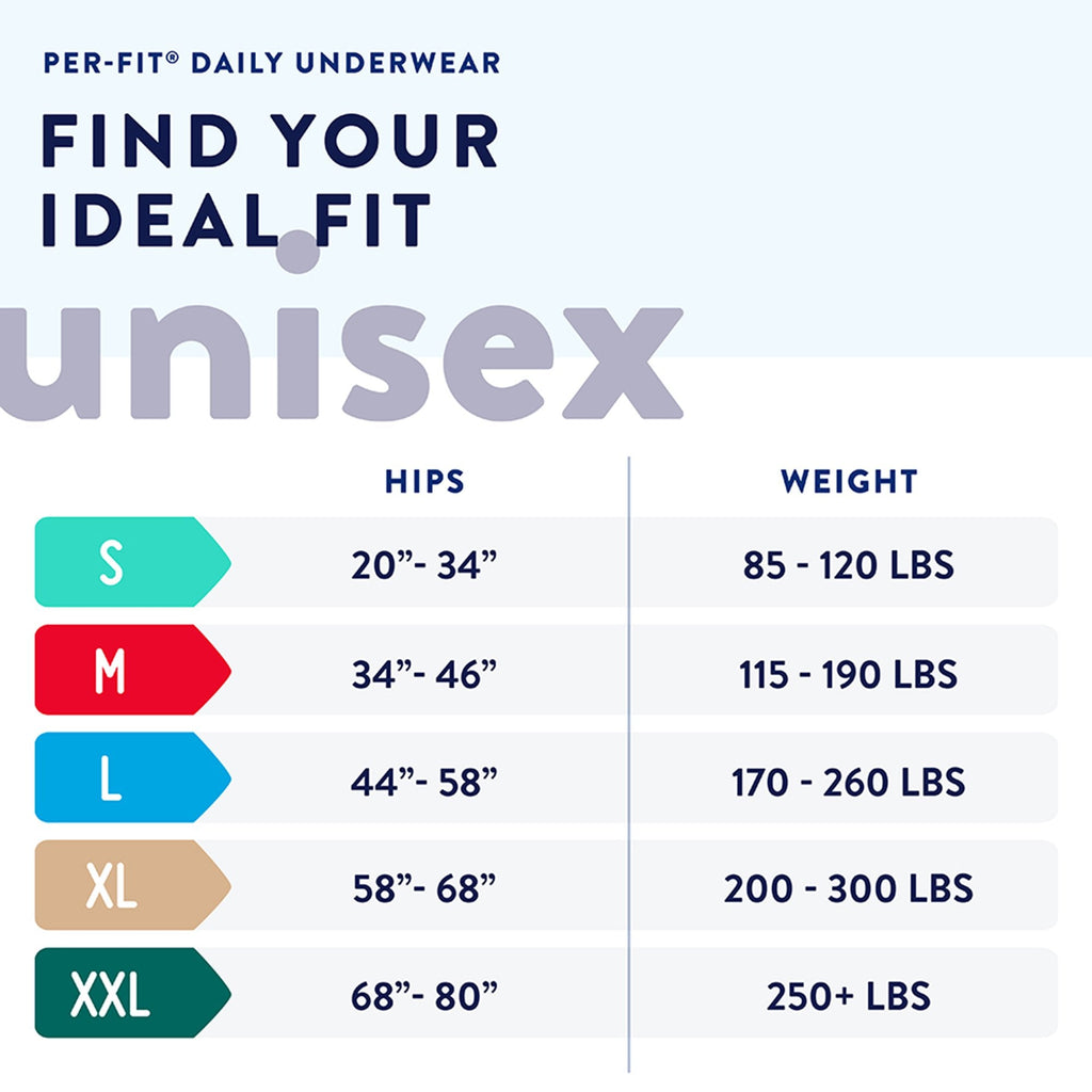 Prevail Per-Fit® Daily Underwear, X-Large PF-514/1