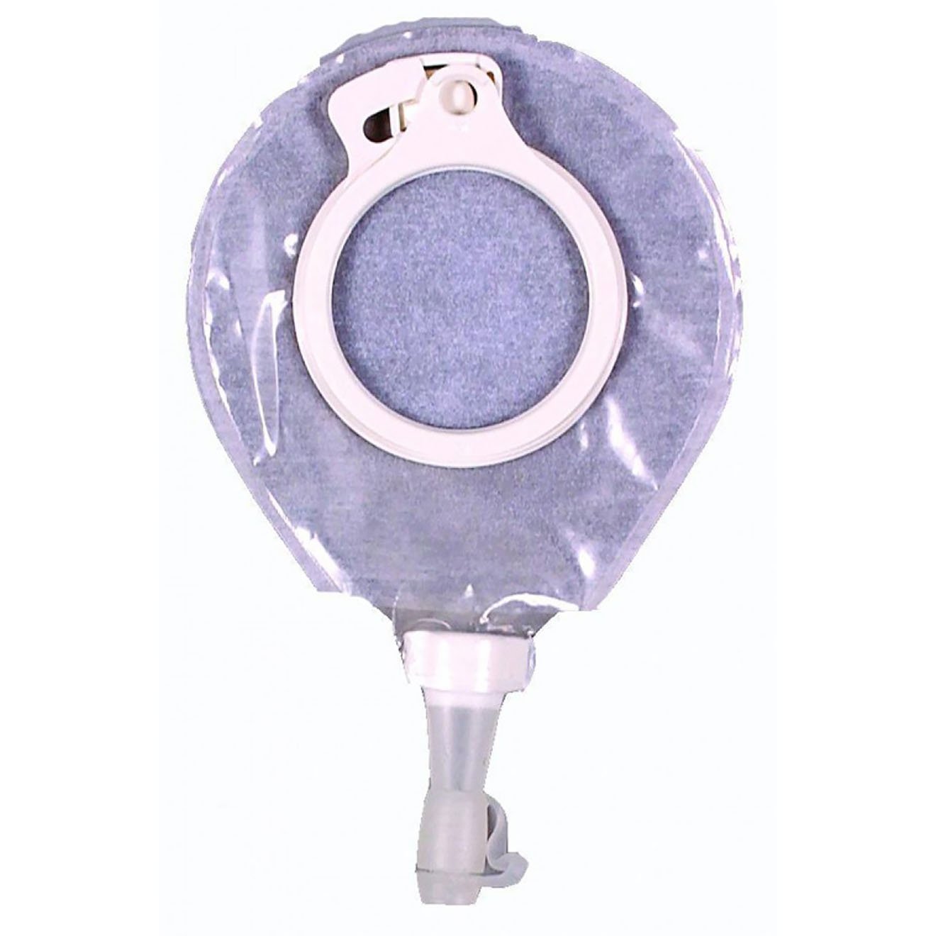 Assura® 2-Piece Transparent Urostomy Pouch, Blue Match 14206