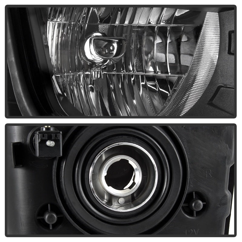 SPYDER xTune 10-13 Chevrolet Camaro OEM Style Halogen Headlights - Black (HD-JH-CCAM10-OE-BK) 9042461
