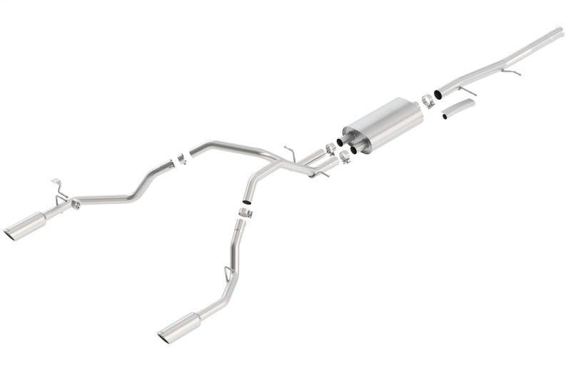 Borla 09-11 Chevrolet Silverado / 09-11 GMC Sierra S-Type SS Catback Exhaust 140429