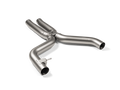 Akrapovic 2021+ BMW G87 M2, G80 M3 &amp; G82 M4 Evolution Short Link pipe w/o Resonator  (Titanium) E-BM/T/14