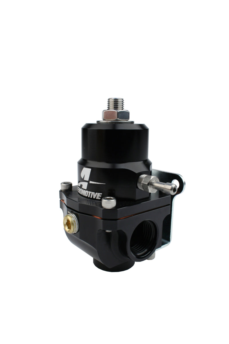 Aeromotive Regulator, X1 Adjustable, 35-75psi, .188 Valve, (2)-08Inlets, -08 Rtrn