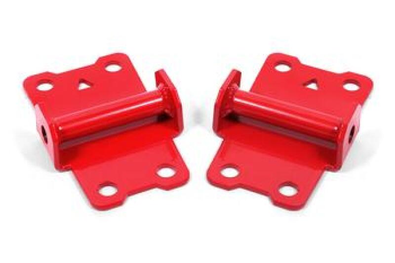 BMR Suspension BMR 82-92 F-Body Motor Mount Kit, Lower Solid - Red MM334R