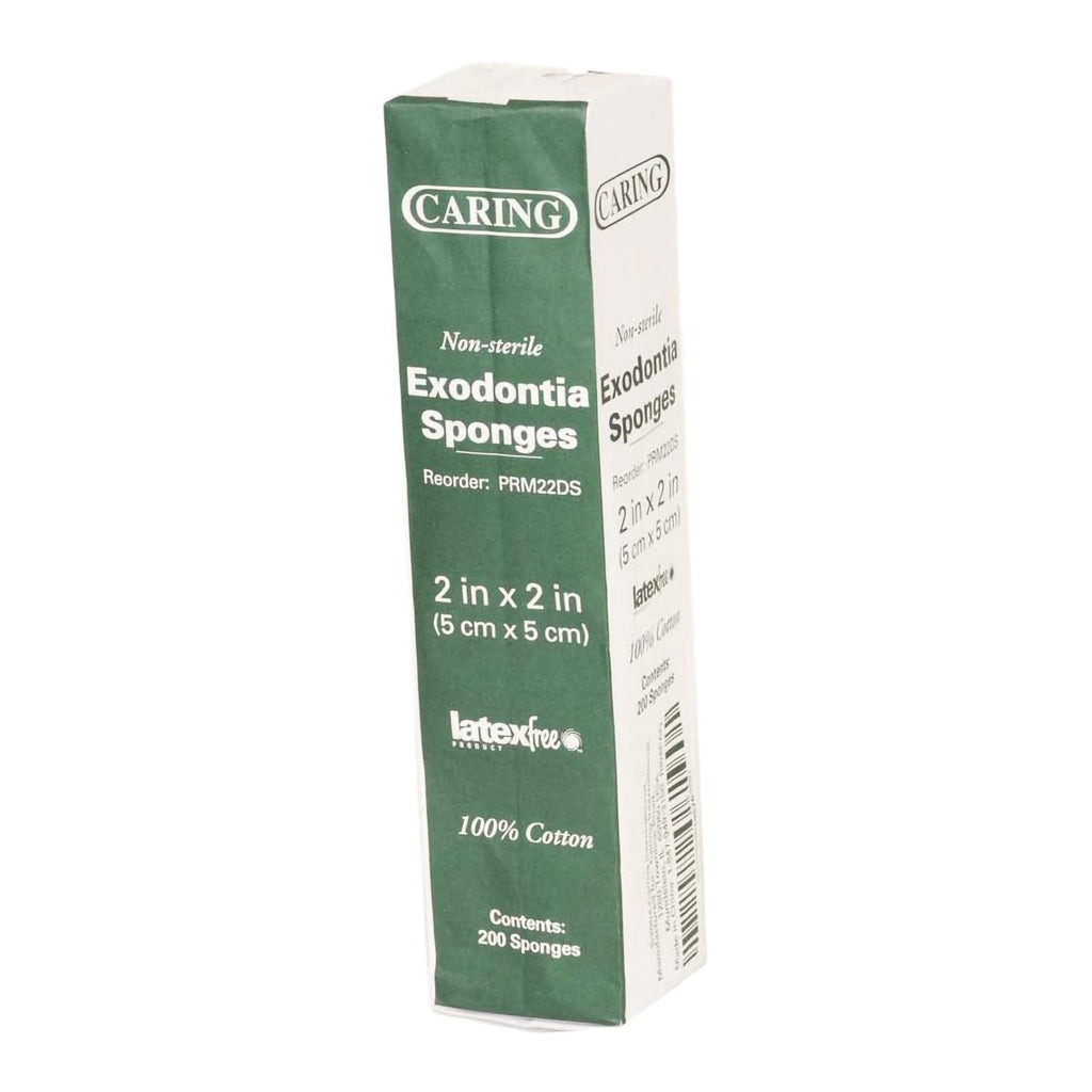 Cotton Filled Gauze Sponge Medline Essentials 2 X 2 Inch NonSterile 200 per Pack PRM22DS