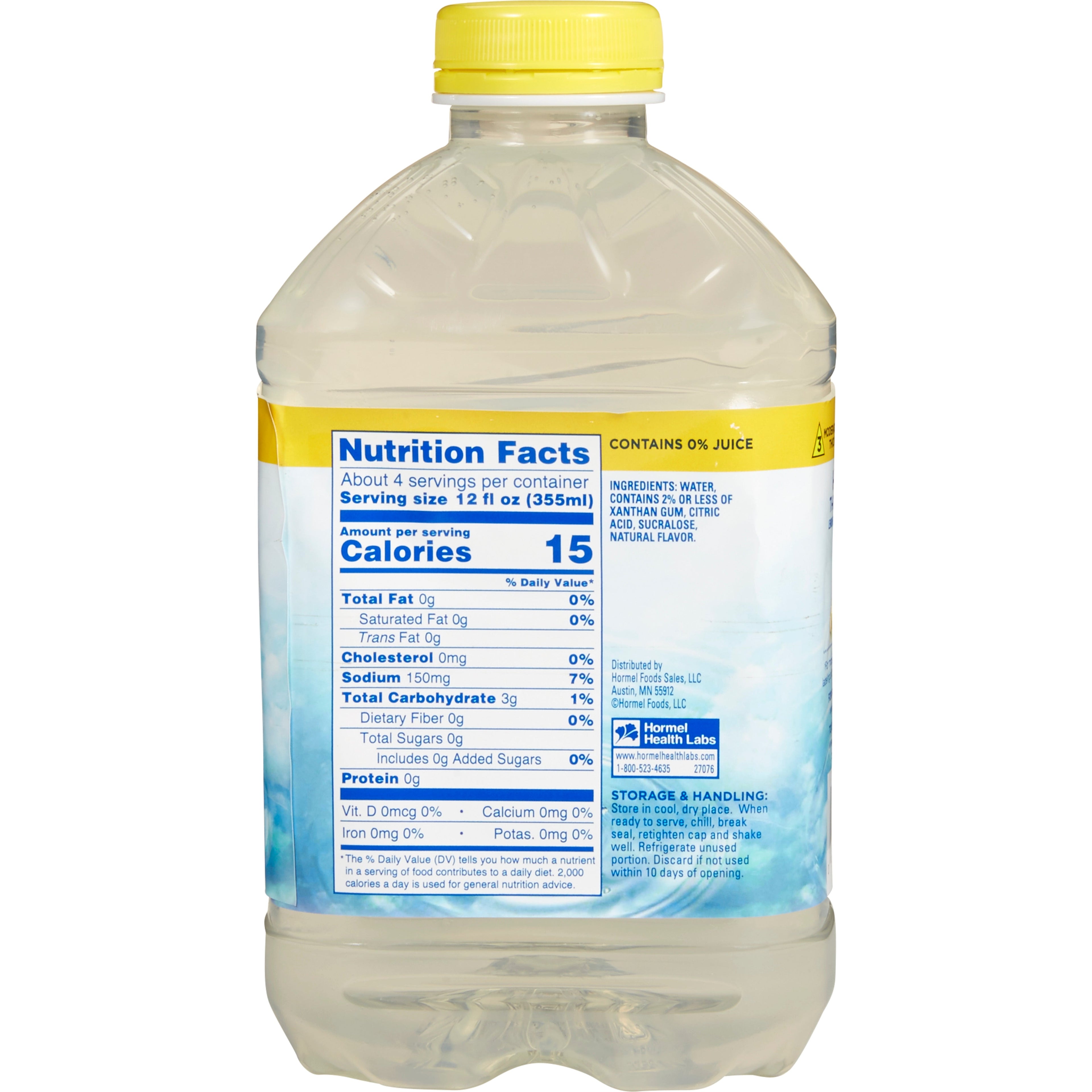 Thick & Easy® Hydrolyte® Honey Consistency Lemon Thickened Water, 46-oz. 27076