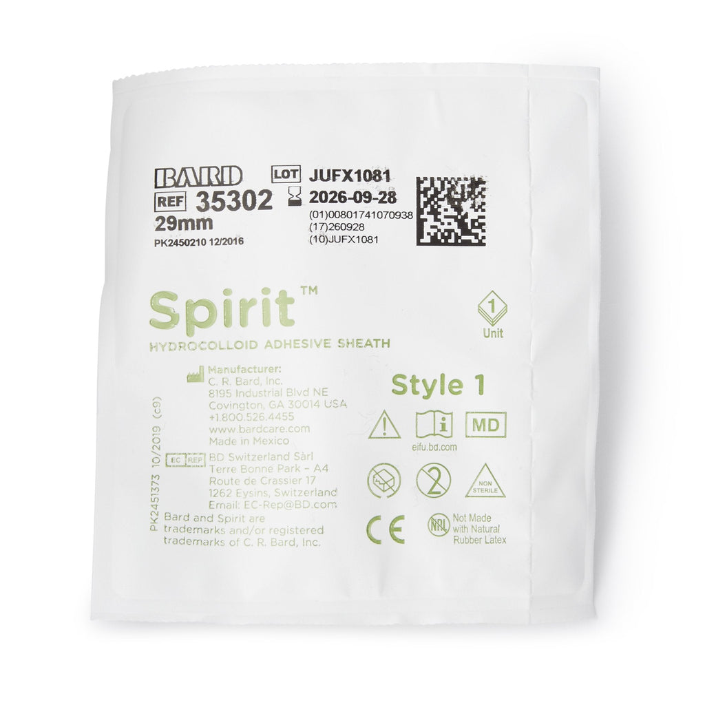 Spirit™ 1 Male External Catheter, Medium 35302