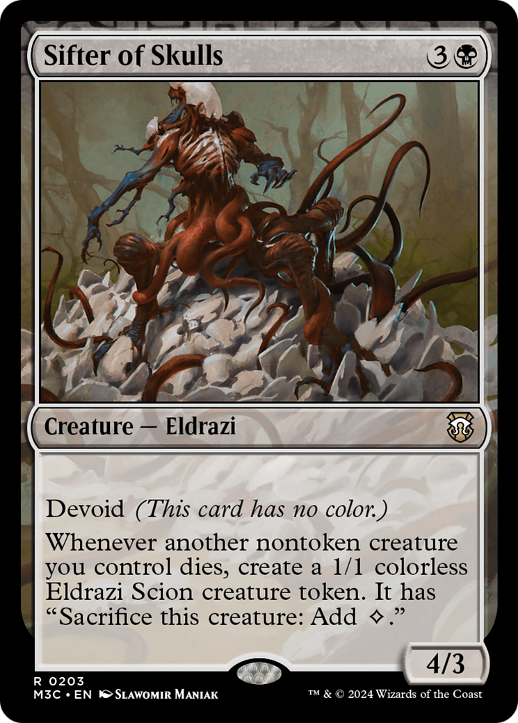 Sifter of Skulls (M3C-203) - Modern Horizons 3 Commander: (devoid)