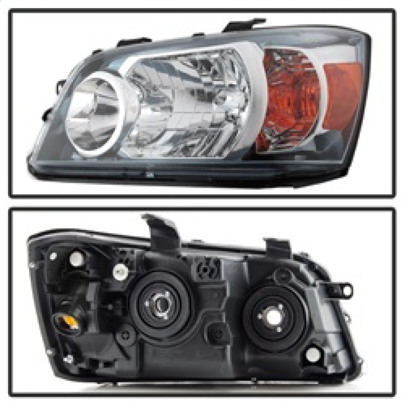 SPYDER Xtune Toyota Highlander 04-06 (Non Hybrid Models) OEM Style Headlights Chrome HD-JH-THIGH04-AM-C 9039157