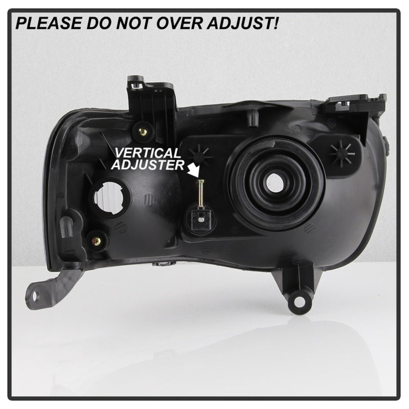 SPYDER xTune 01-04 Ford Escape OEM Style Headlights - Chrome (HD-JH-FESCA01-AM-C) 9042607