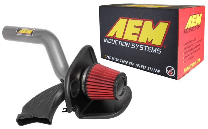 AEM Induction AEM 16-18 Ford Focus RS L4-2.3L F/I Gunmetal Gray Cold Air Intake 21-852C