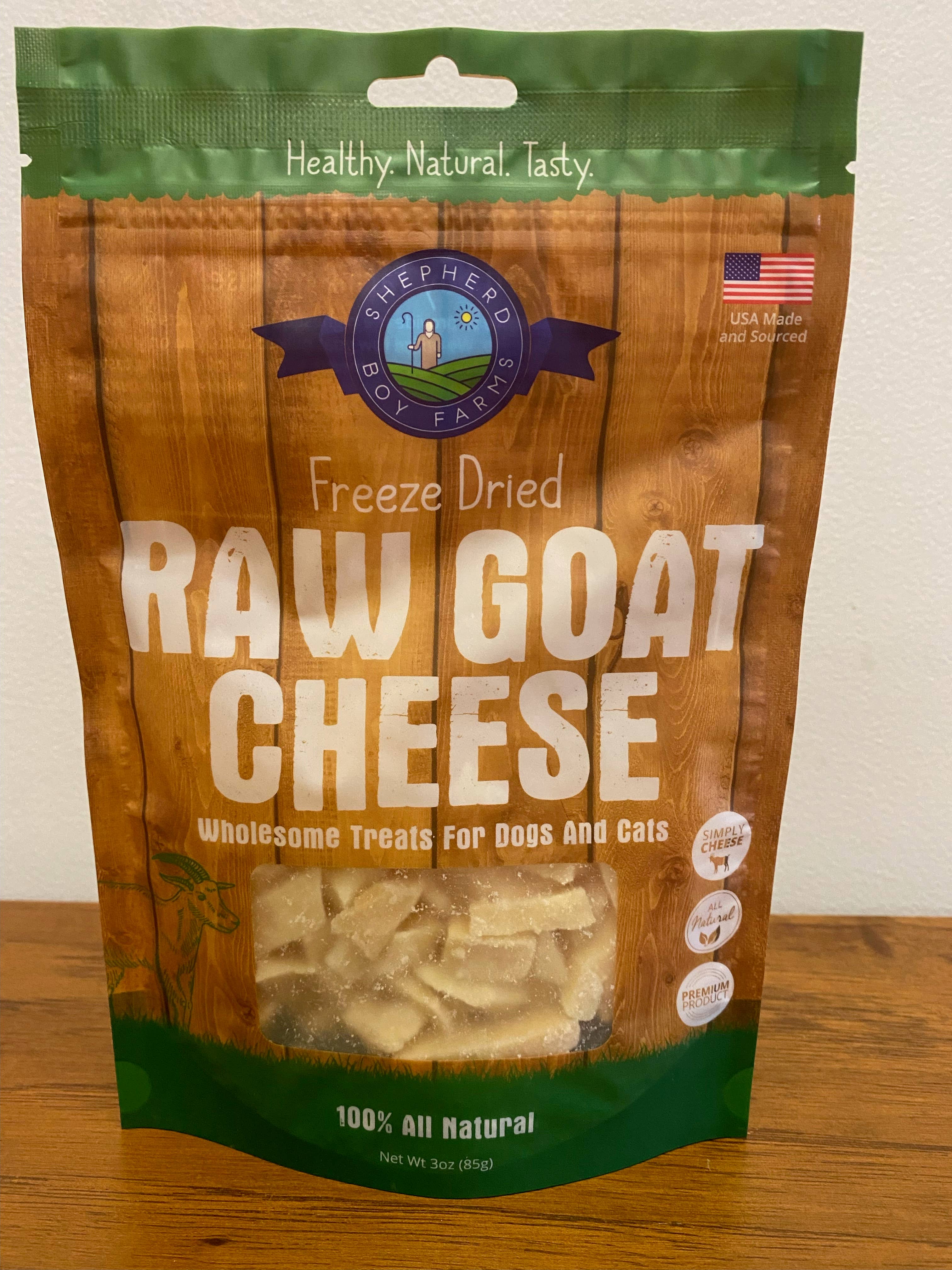 Freeze Dried Raw Goat Cheese