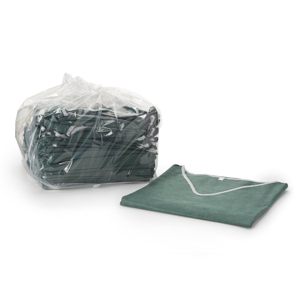 Graham Medical Short Sleeve Scrub Shirt, Green, Large 62213