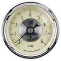 AutoMeter Gauge Tachometer 3-3/8in. 8K RPM In-Dash Prestige Antq. Ivory 2097
