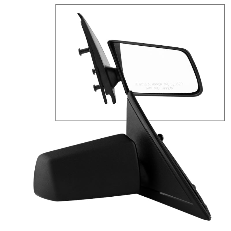 SPYDER Xtune Chevy S10 94-04 OE Mirror Textured Manual Right MIR-08059-821-M-R 9934803