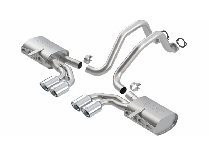 Borla 97-04 Chevrolet Corvette 5.7L 8cyl Touring SS Catback Exhaust 140426