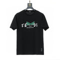 Fendi T-Shirt without Collar 'Black'