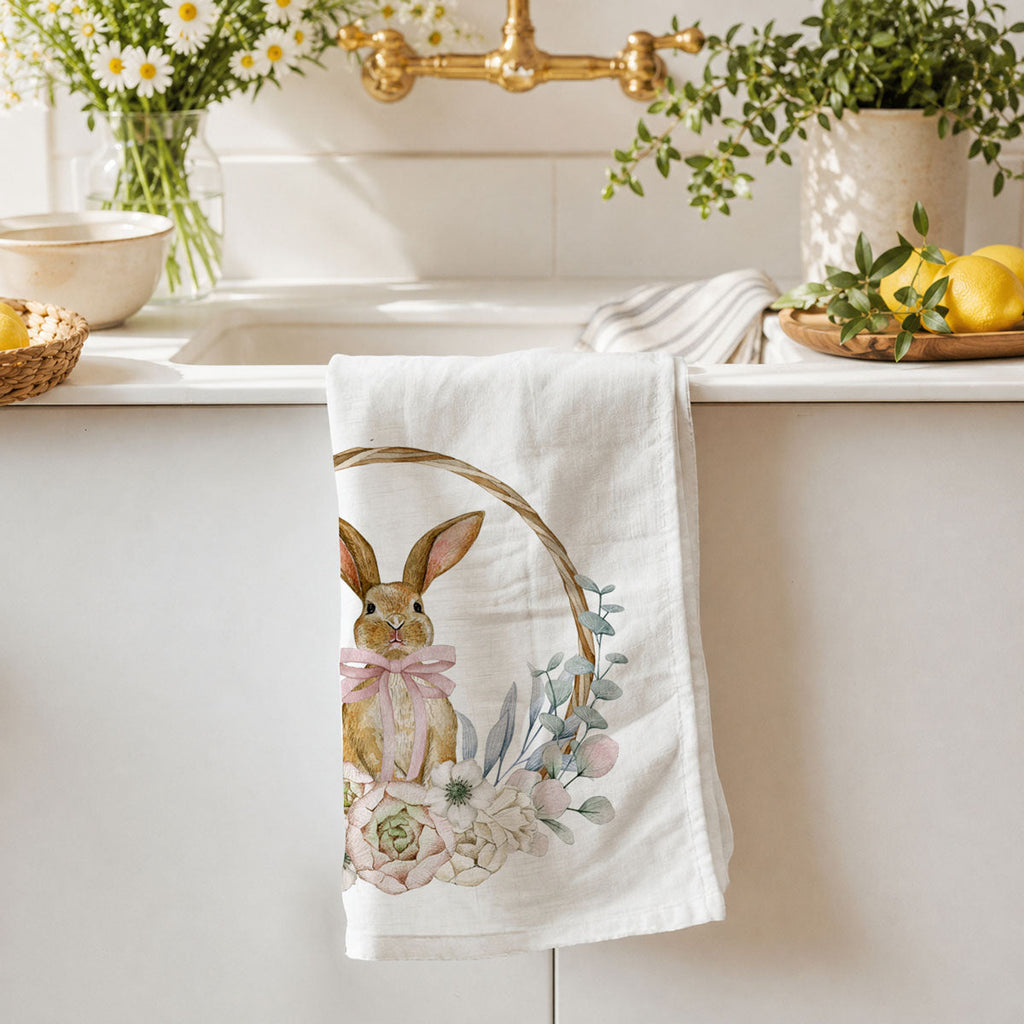 Rustic Bunny Towel