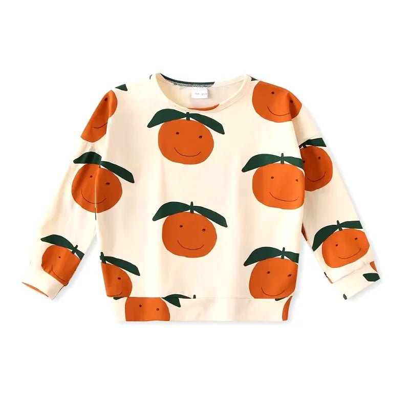Fashion Cartoon Kids Sweatshirt – Unisex Cotton Top - PhishStones Products