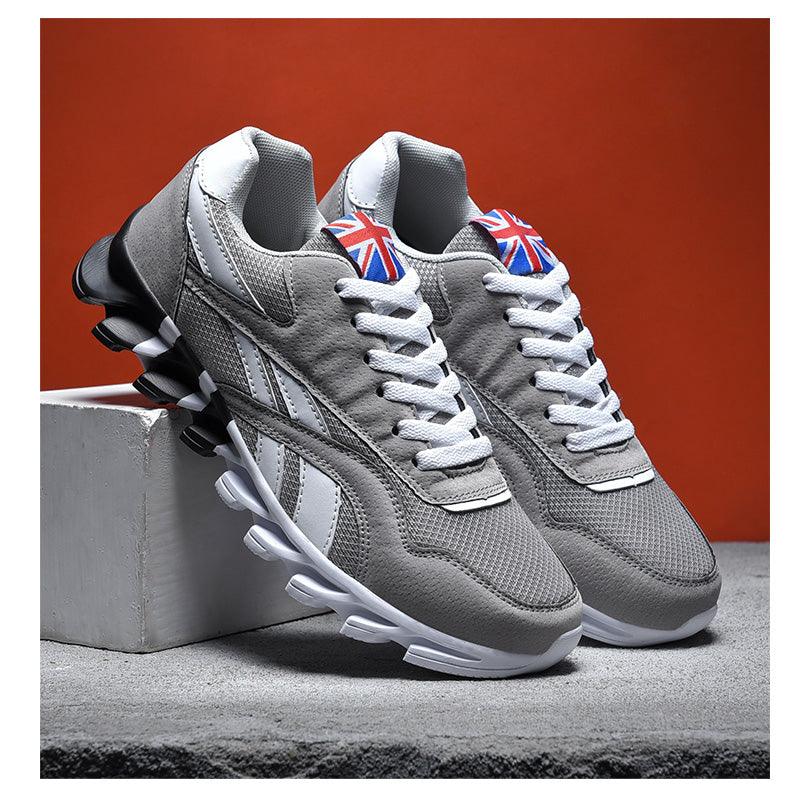 Fashion Mens Running Light Breathable Shoes Mens Sneakers Light Weight Running Elegant Soft Sneakers Comfortable Athletic Running Sneakers