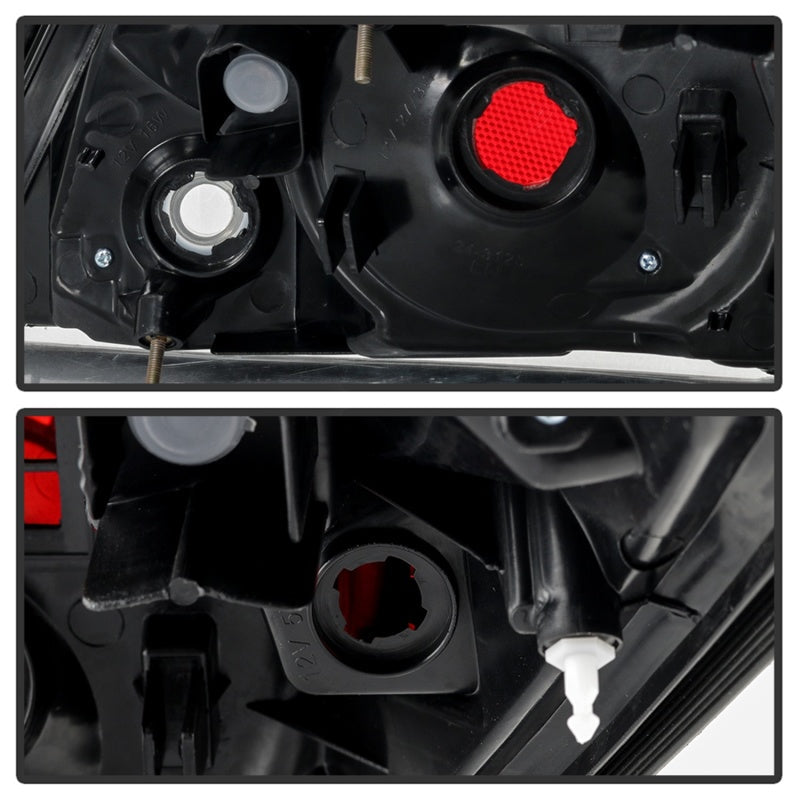 SPYDER Xtune Nissan Altima Sedan & Hybrid 07-12 Driver Side Tail Lights - OEM Left ALT-JH-NA07-4D-OE-L 9032059
