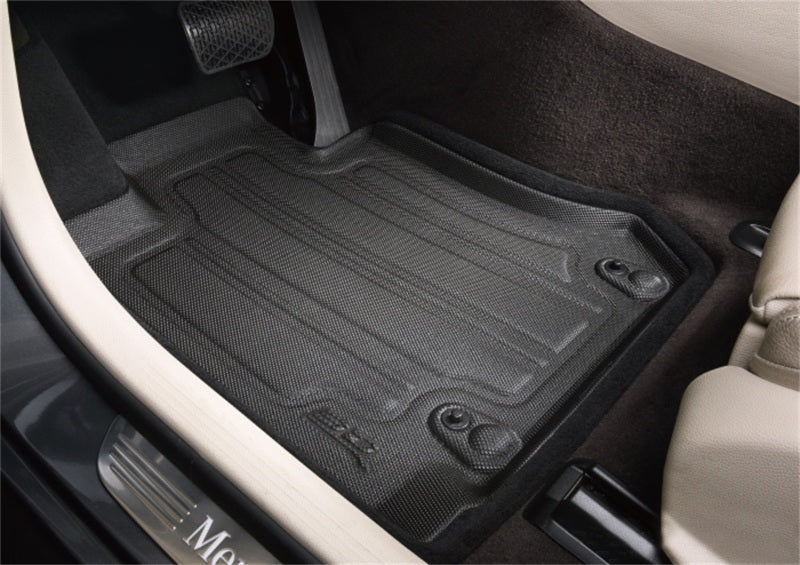3D MAXpider 18-21 Audi Q5/SQ5 Elegant Hybrid 1st 2nd Row Floormat - Black SLAD04704709