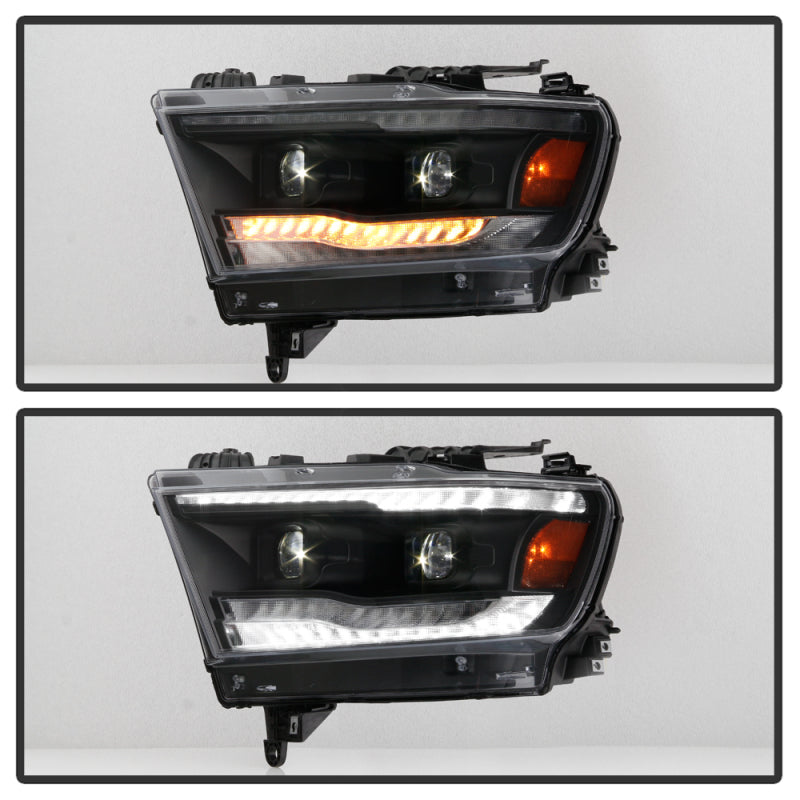 SPYDER Dodge Ram 19-20 High-power LED Module - Black (PRO-YD-DR19HALAP-SEQ-BK) 5087645