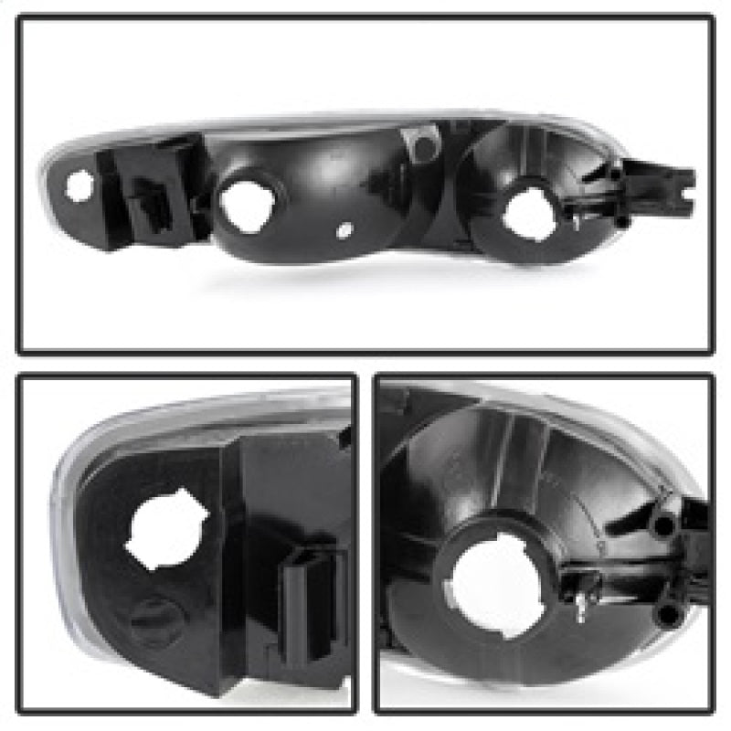 SPYDER Xtune GMC Sierra Denali 00-06 Bumper Lights Black CBL-GD00-BK 9027079