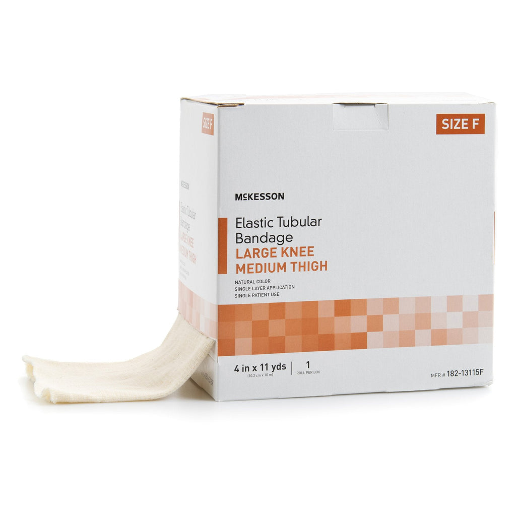 McKesson Elastic Tubular Support Bandage, 4 Inch x 11 Yard 182-13115F