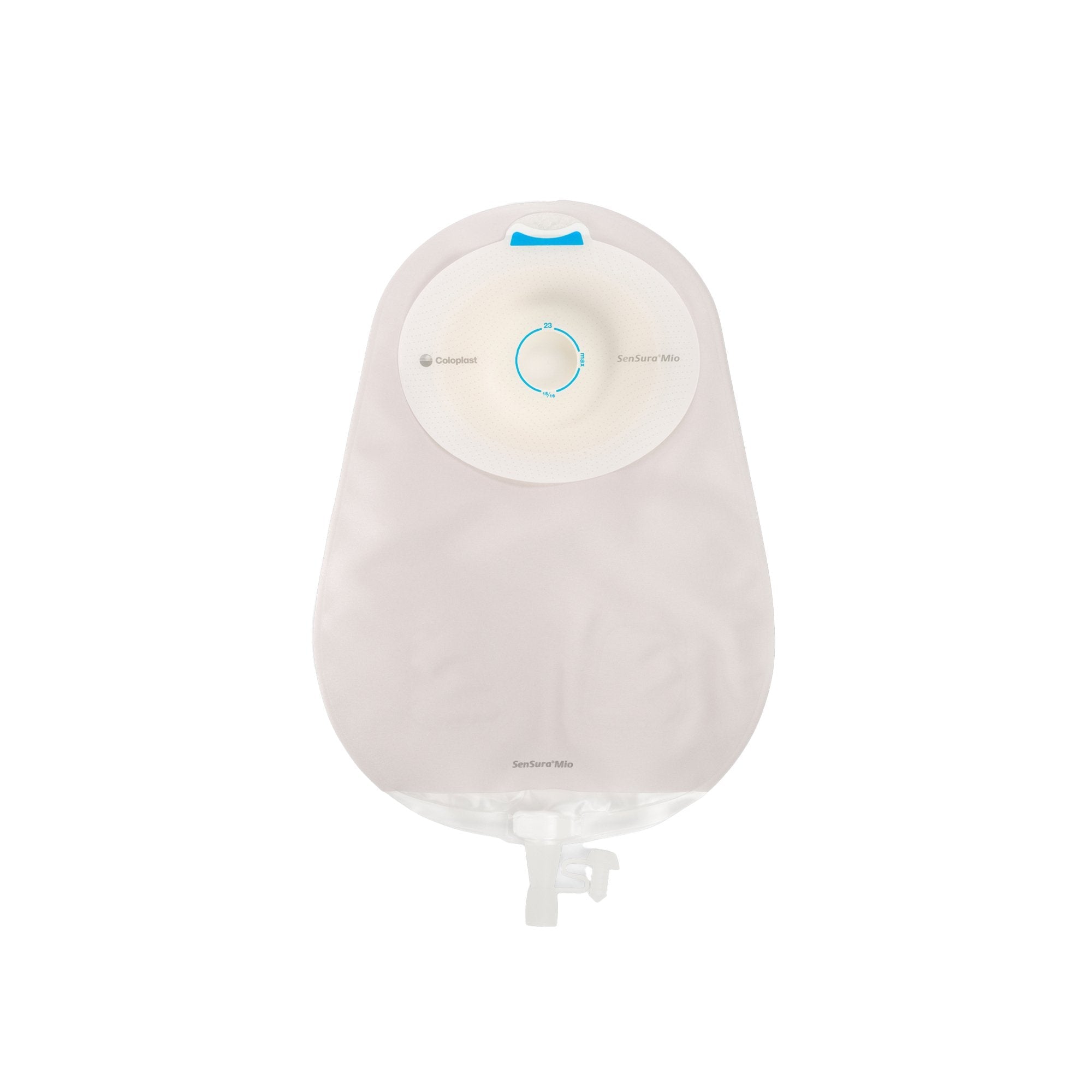 SenSura® Mio Convex Light 1-Piece Transparent Urostomy Pouch, 21mm Stoma 16840