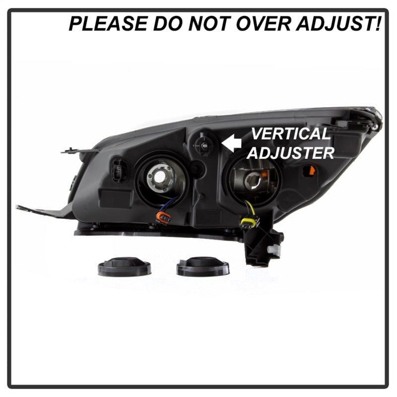SPYDER xTune 13-16 Ford Escape OEM Style Headlights -Black (HD-JH-FESCA13-AM-BK) 9042454