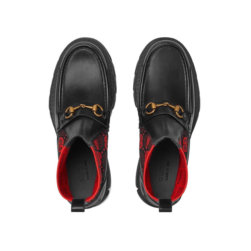 Gucci Gg Leather Boots