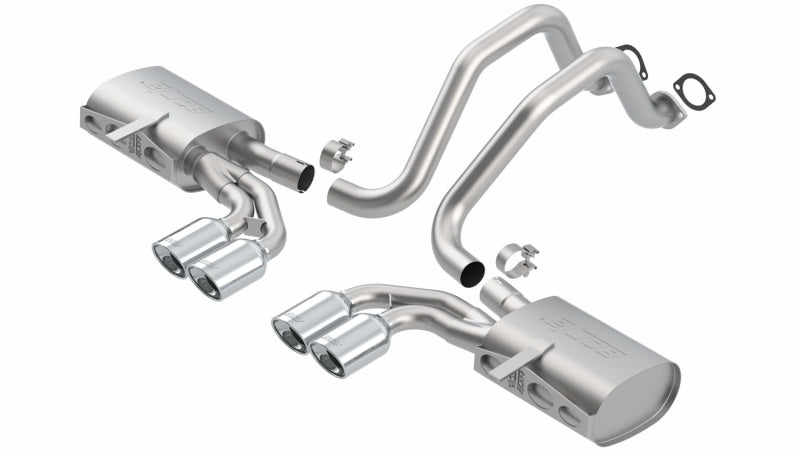 Borla 97-04 Chevrolet Corvette 5.7L 8cyl Touring SS Catback Exhaust 140426