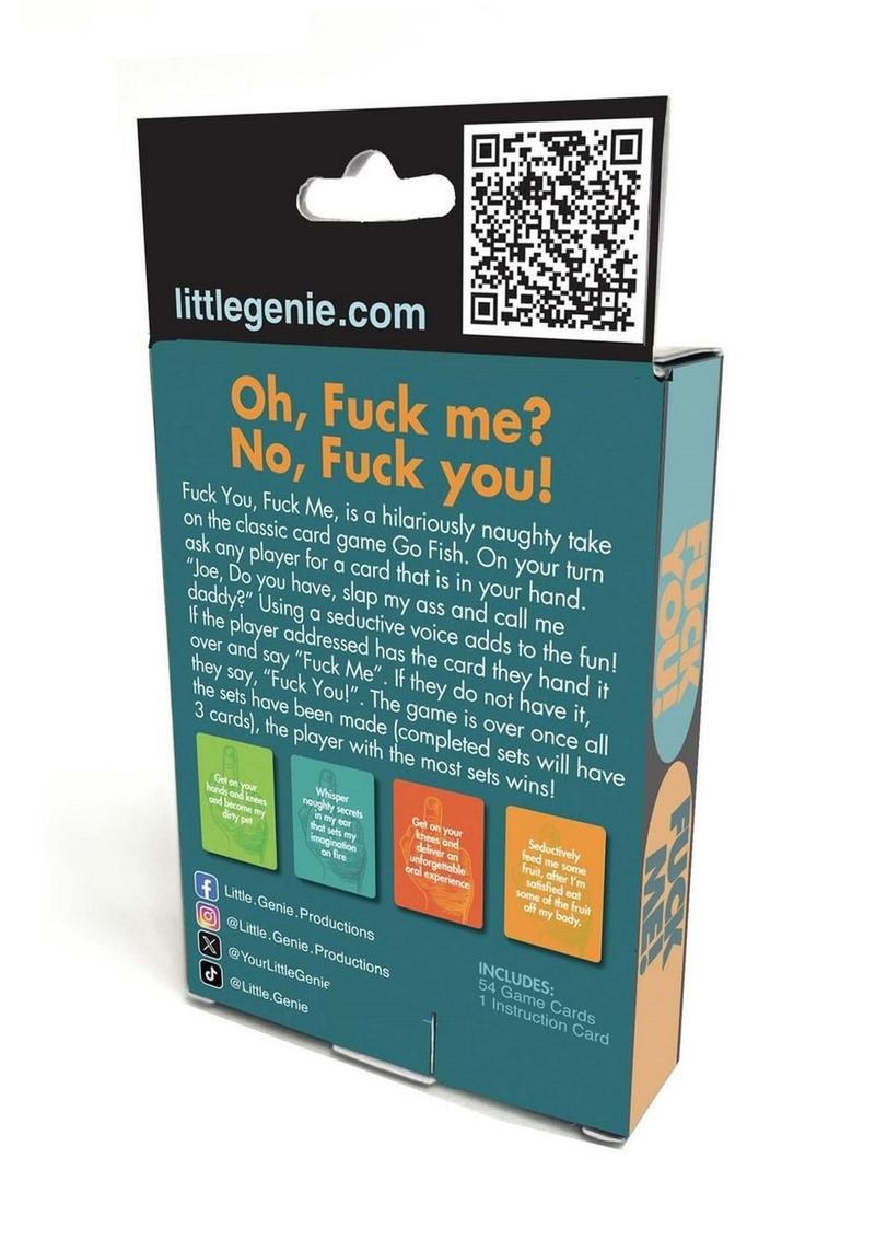 F*ck You, F*ck Me – Go Fish Style Card Game - PhishStones Products