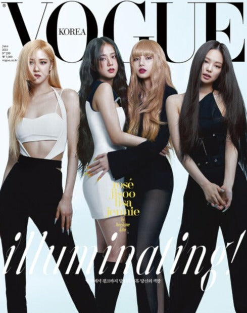 Vogue Korea Magazine 2021-06 Issue (Cover:  BLACKPINK.  Contents:  iKON)