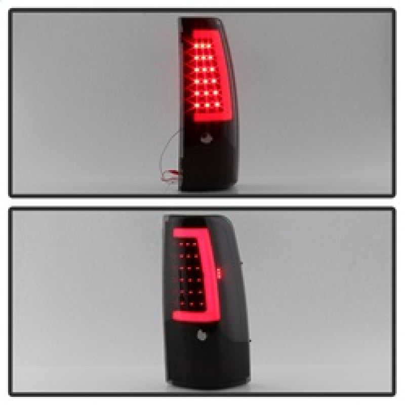 SPYDER xTune Chevy Silverado 1500/2500/3500 99-02 Version 3 Tail Lights Black Smoke ALT-ON-CS99V3-LBLED-BSM 9038778