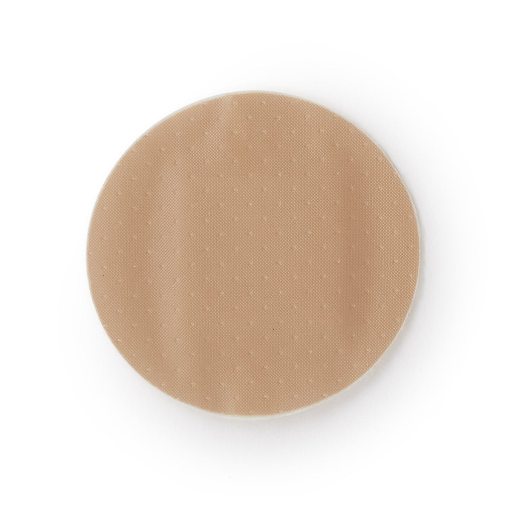 McKesson Round Tan Adhesive Spot Bandage, 1 Inch 16-4822