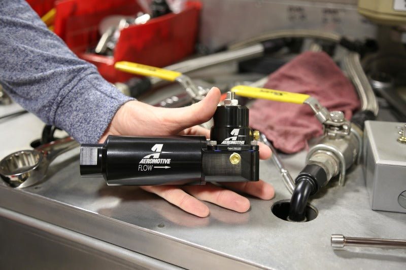 Aeromotive EFI Regulator/Filter Combo 10-Micron 13146
