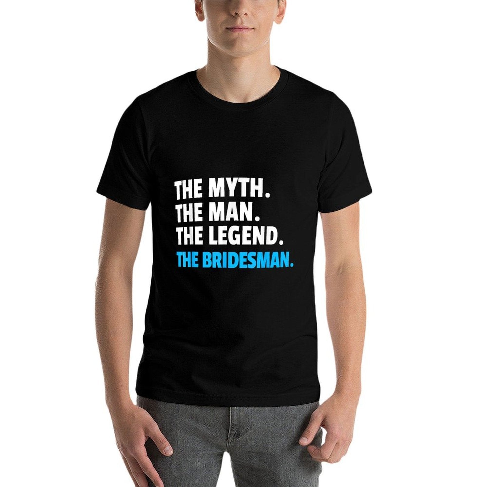 Bridesman  Bridesman  Trendy Pattern T-Shirt